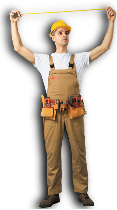 fence installer in brown uniform | Rockhampton Fencing Pros